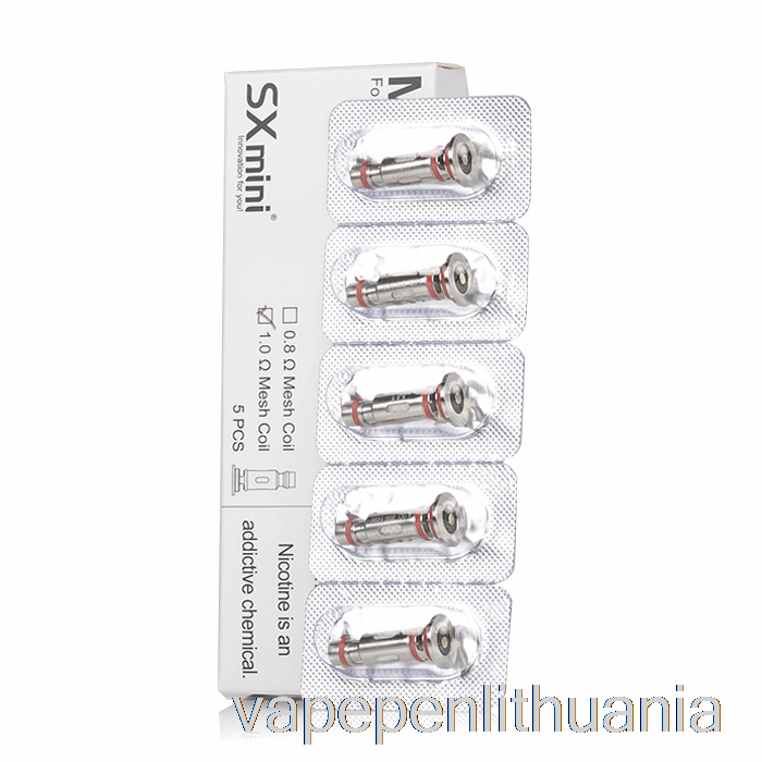 Yihi Sxmini Mk Pro Klasės Pakaitinės Ritės 1.0ohm Mk Pro Coils Vape Skystis